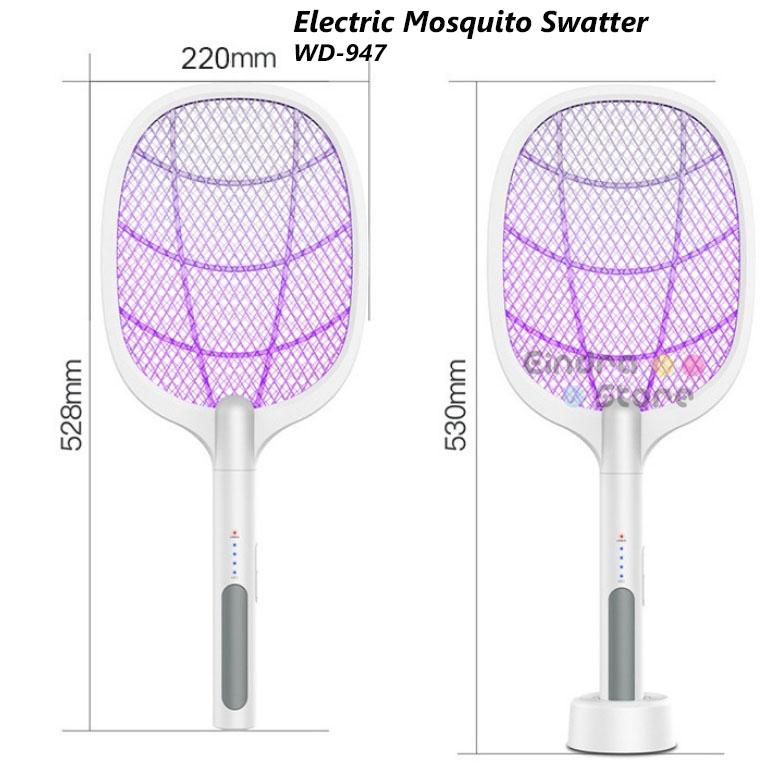 Multifunction Electric Mosquito Swatter : WD-947
